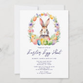 Bunny Rabbit Easter Egg Hunt Kaart (Voorkant)