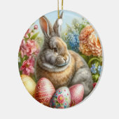 Bunny Rabbit Easter Holiday Tree Ornament (Links)