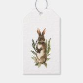 Bunny Rabbit Easter Spring Gift Labels Cadeaulabel (Voorkant)