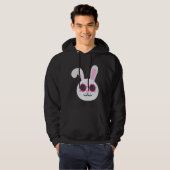 BUNNY RABBIT FACE Sunglasses Boys Girls Kids Easte Hoodie (Voorkant volledig)