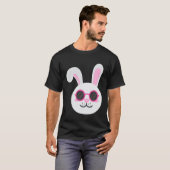 BUNNY RABBIT FACE Sunglasses Boys Girls Kids Easte T-shirt (Voorkant volledig)