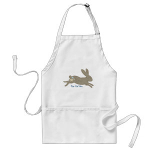 Bunny Rabbit (gepersonaliseerd) Standaard Schort