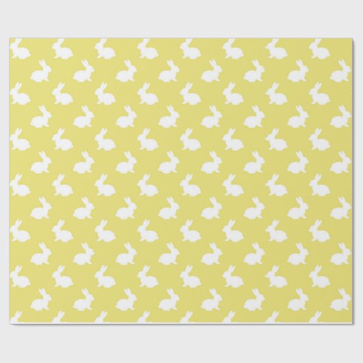 Bunny Rabbit Gift Wrap Cadeaupapier (Vlak)
