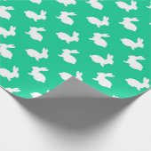 Bunny Rabbit Gift Wrap Cadeaupapier (Hoek)