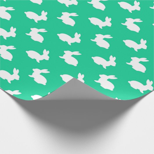 Bunny Rabbit Gift Wrap Cadeaupapier (Hoek)