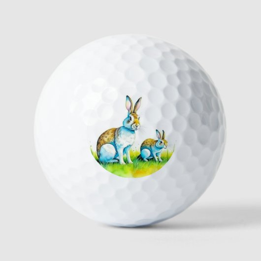 Bunny Rabbit Golfballen (Voorkant)