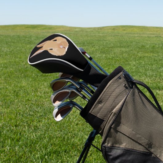 Bunny Rabbit Golfheadcover (Insitu)