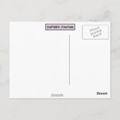 Bunny Rabbit Hare Stuff Briefkaart (Achterkant)