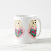 Bunny Rabbit Heart mok (Voorkant rechts)