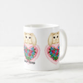 Bunny Rabbit Heart mok (Voorkant rechts)