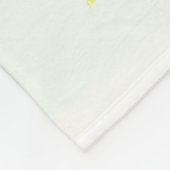 Bunny Rabbit in Grass Fleece Blanket (Hoek)