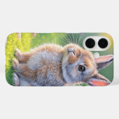 Bunny Rabbit iPhone 16 hoesje (Achterkant (horizontaal))