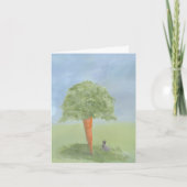 Bunny Rabbit Kaart (Voorkant)