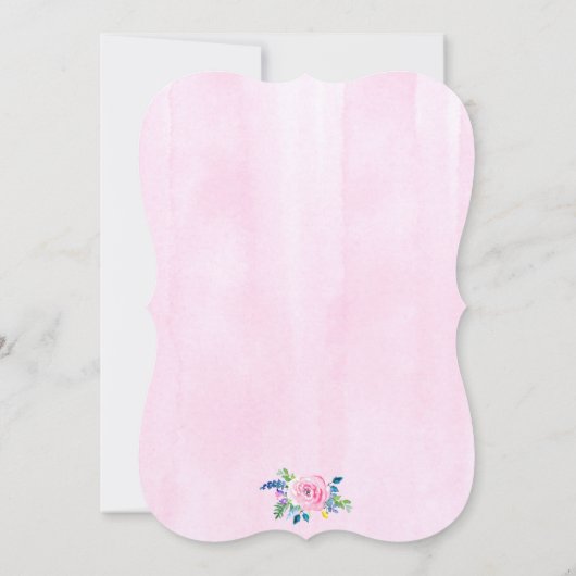 Bunny Rabbit Kaart (Achterkant)