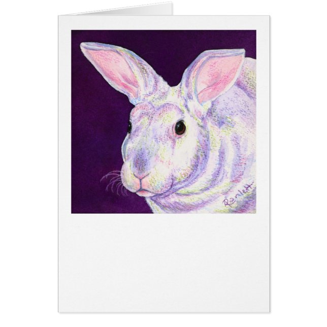 Bunny Rabbit Kaart - "Meneer Persoonlijkheid" (Voorkant)
