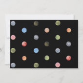 Bunny Rabbit Magic Show Blk Boy Verjaardagsfoto Kaart (Achterkant)