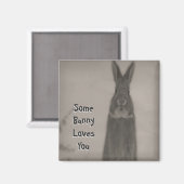 Bunny Rabbit Magneet (Voorkant / Achterkant)