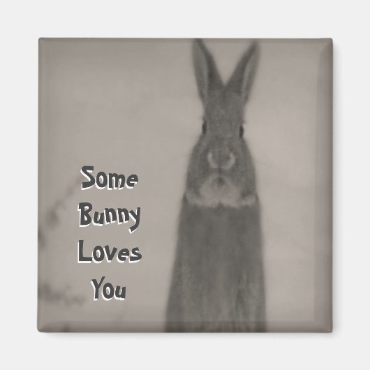 Bunny Rabbit Magneet (Voorkant)