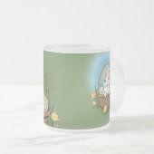 Bunny Rabbit Mok Coffee Cup pap Bunny Cup (Voorkant rechts)