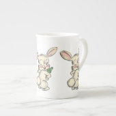 Bunny Rabbit Mok Cup Bot China (Voorkant rechts)