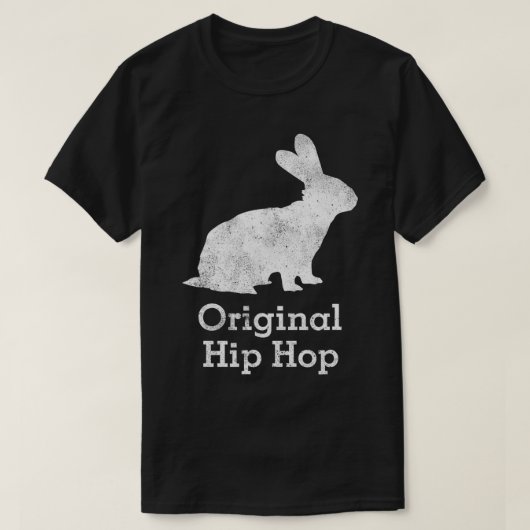  Bunny Rabbit Originele Hip Hop T-shirt (Design voorkant)