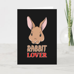 Bunny Rabbit paashaas Funny Cute Gift Idee Kaart