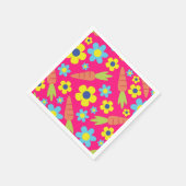 Bunny Rabbit Paaslente verjaardagsfeestje Servet (Hoek)