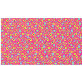 Bunny Rabbit Paaslente verjaardagsfeestje Tafelkleed (Voorkant (Horizontaal))