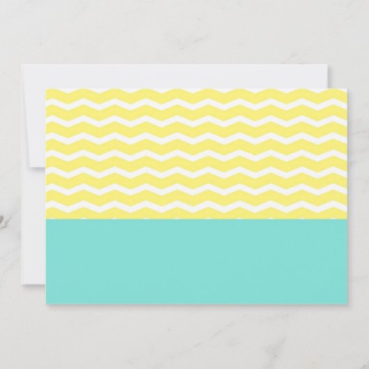 Bunny Rabbit Pasen Verjaardag Foto Uitnodiging (Achterkant)