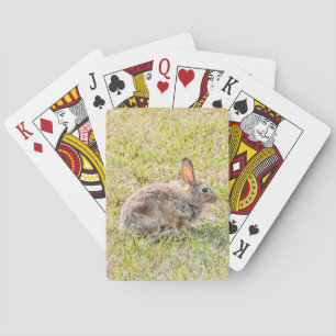 Bunny Rabbit - Pasen - Wild - Dierenspelen Pokerkaarten