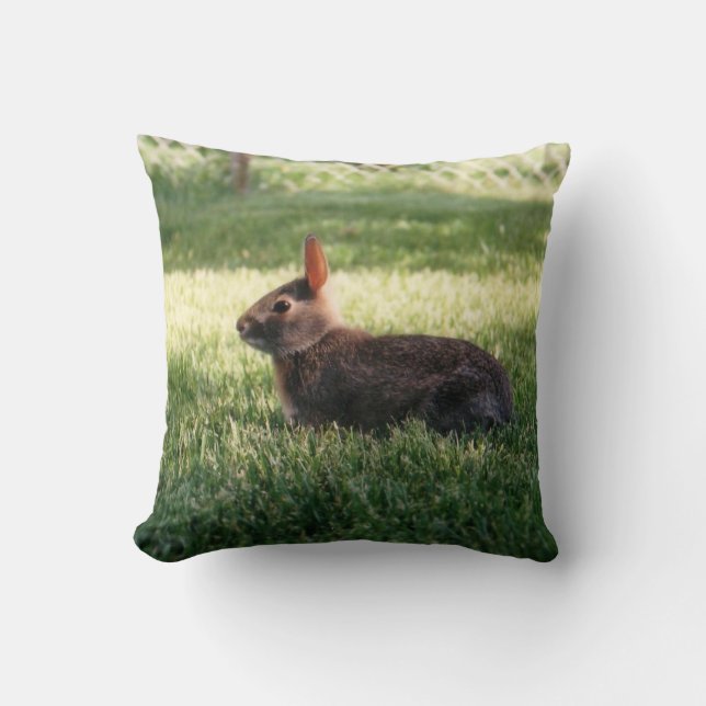 Bunny Rabbit Pillow Kussen (Voorkant)