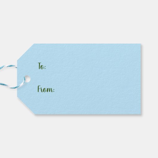 Bunny Rabbit Pink Flowers Cadeaulabel (Achterkant Horizontaal)