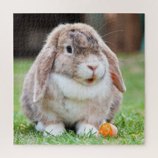 Bunny Rabbit Puzzle Legpuzzel (Verticaal)