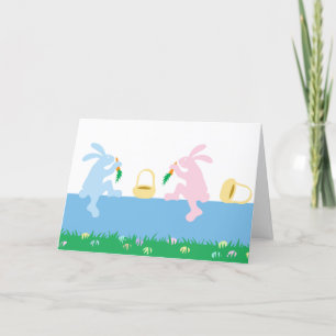 Bunny Rabbit Reward Feestdagen Kaart