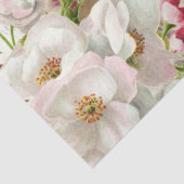 Bunny Rabbit Roos Flower Music Decoupage Pasen Tissuepapier (Detail)