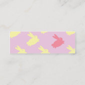 Bunny Rabbit - Skinny Mini Visitekaartje (Achterkant)