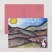Bunny Rabbit Spring                                Briefkaart (Voorkant / Achterkant)