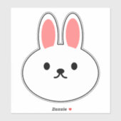 Bunny Rabbit Sticker (Vel)