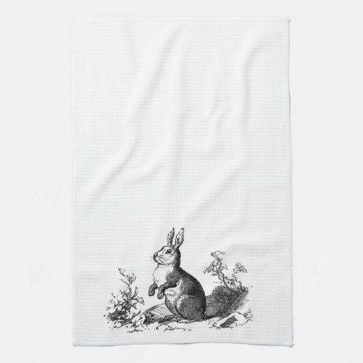Bunny Rabbit Theedoek (Verticaal)
