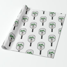 Bunny Rabbit Topiary Ginger jar jars Wrapping Pape