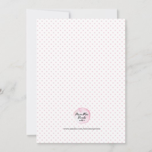 Bunny Rabbit Twins Birthday Uitnodiging (Achterkant)