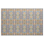 Bunny Rabbit, Vogelbloemen, met textiel verbonden Stof (Fat Quarter)