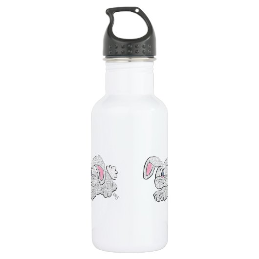 Bunny Rabbit Waterfles (Achterkant)
