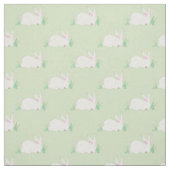 Bunny Rabbit Waterverf Baby Room Decor Stof (Swatch)