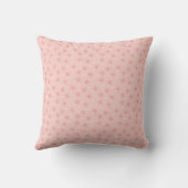 Bunny Rabbit Whimsical Pink Baby Nursery Pillow Kussen (Achterkant)