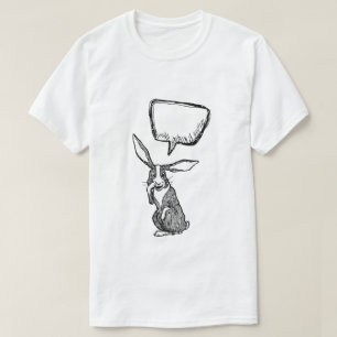 BUNNY RABBIT ZEGT...  DOUGHT BUBBLE T-SHIRT