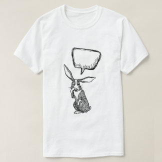 BUNNY RABBIT ZEGT...  DOUGHT BUBBLE T-SHIRT