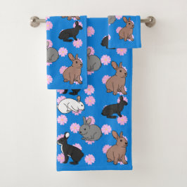 Bunny Rabbits Bad Handdoek