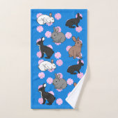 Bunny Rabbits Bad Handdoek (Handdoek)