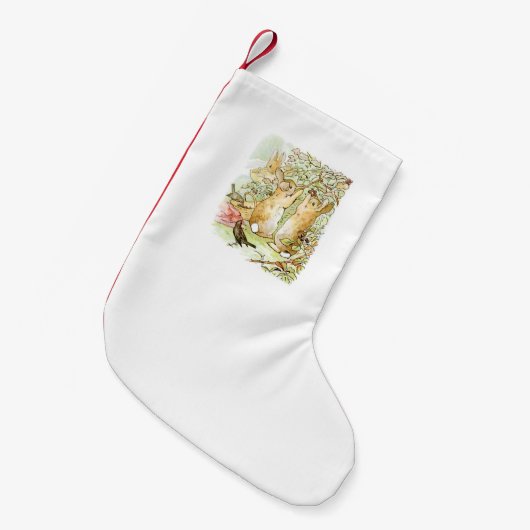 Bunny Rabbits: Blackberry Picking (Beatrix Potter) Kleine Kerstsok (Voorkant (Hangend))